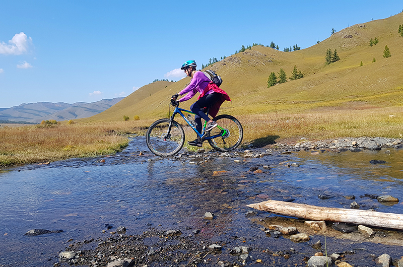 Cycling in Mongolia